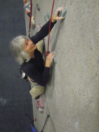 Judith Climbing Strong!